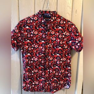 Funky floral men’s button up
